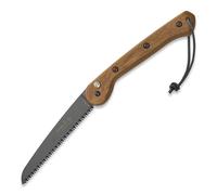 Scie Woxna Hälsing 180 mm + Alfta Leather sheath, noir
