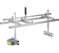 Scierie à chaîne - Scierie mobile - Pour guide-chaîne de 35 à 91 cm - Aluminium et acier - Sciage de madriers et de bois de sciage