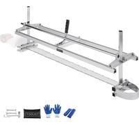 Scierie portable 355-1219mm Broyeur à chaîne Max. Épaisseur de coupe 5,08-300mm Scie à chaîne de 1221x312x473mm Convient à une grande variété de besoins en matière de coupe de bois