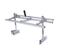Scierie portable pour tronçonneuse - Construction en aluminium - Hauteur réglable - Longueur de lame de 14 à 36"