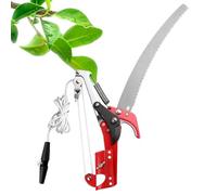 Scies À Perche Pour L'Élagage Des Arbres - Outil D'Élagage Réglable Robuste,Élagueur Manuel Extensible,pour Branche Membre Cour Jardin Terrasse Pelouse Palmier Jardinage Haie Extérieur
