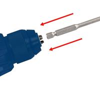 Scies cloches Bosch pour briques et carreaux tendres avec support à emboîter, lot de 7 pièces