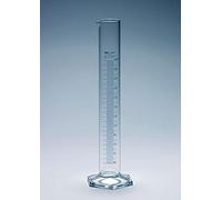 SCILABWARE 090184 Eprouvette graduée 250 mL en Verre Borosilicaté Pyrex, non bouchée (Pack de 2)