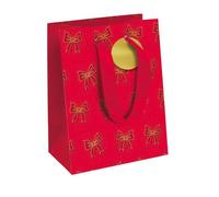 Scintillant, Excellia, sac moyen 21,5x10,2x25,3 cm - Rouge