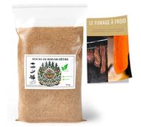 Sciure de hêtre 9 kg pour fumoir à froid - Conditionnée en France - Ebook offert