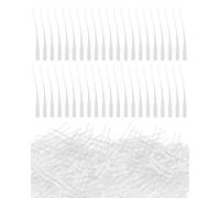 SCJJZ 200 pcs Compte-gouttes de Colle,Micro Embout de Bouteilles de Colle,Pipettes compte-gouttes,Micro-Pointes de Colle Plastique pour Applicateur de Précision Laboratoire Distributeurs Adhésifs