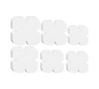 Sclmgo 36 sous-verres Souples Prédécoupés pour Bols, 6 Tailles (7-12 Pouces)