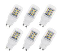 SCNNC Ampoule Mais GU10 LED 4W Tube AC230V 400LM Blanc Neutre 4000K | Non Dimmable, Équivalent Halogène 40W, 24 SMD 5730 LED Maïs GU10 pour Plafonnier, Applique Murale, Lot de 6