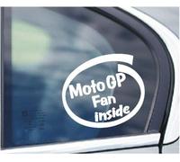 SCOOBY Designs Autocollant pour fenêtre de voiture et moto GP