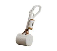 Scooper Pince Ramasse-crottes Chien Outil Collecte Déjections Poignée Facile à Utiliser Structure Pliante Légère Adapté pour Chiens Chats, Blanc
