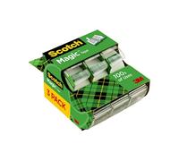 Scotch 3105 Lot de 3 rubans adhésifs magiques 1,9 x 762 cm