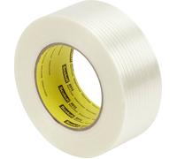 3M Scotch ruban adhésif filamentaire 8915, transparent, 24 mm x 55 m, 0,15 mm x36 morceau