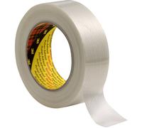 Scotch Ruban adhésif filamentaire 8956 – Transparent 25 mm x 50 m – 0,131 mm – 36 morceaux