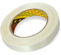 3M Scotch ruban adhésif filamentaire 8959, transparent, 19 mm x 50 m, 0,145 mm, emballage individuel x12 morceau