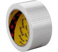 3M Scotch Ruban adhésif filamentaire 8959 – Transparent 25 mm x 50 m ép. 0,145 mm – 36 pièces