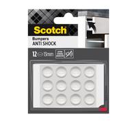 Scotch® Amortisseurs ronds adhésifs translucides - Ø 13 mm
