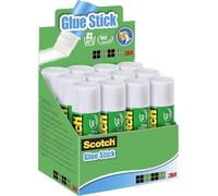 Scotch Bâton de Colle Permanente - 12 Bâtons de 40g - Utilisation Générale pour la Maison, l'Ecole ou le Bureau