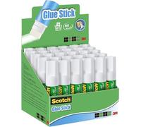 Scotch Bâtons de Colle Permanente - Lot de 30 (8g) - Colle Blanche pour Papier et Carton - pour l'École, la Maison et le Bureau - Format Économique