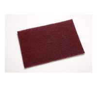 Scotch-Brite 37447 Lot de 10 patins à main en oxyde d'aluminium Marron 22,9 x 15,2 cm