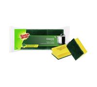 Scotch-Brite Classic - Éponge - jaune, vert - pack de 3