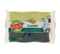 SCOTCH-BRITE Classic Éponges grattantes super absorbantes 2 éponges