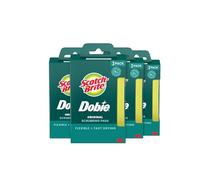 Scotch-Brite Dobie Lot de 12 tampons de Nettoyage pour Lave-Vaisselle, Cuisine, Salle de Bain et Plus Encore