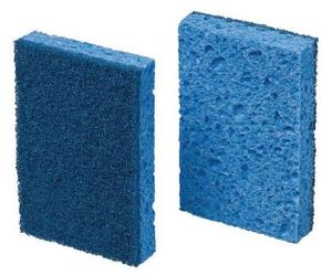 Scotch-Brite™ éponge cellulose 770, bleu, F11-EU-WB, 131 mm x 88 mm, 10 pièces / paquet, 24 paquets / boîte | Paquet (10 pièces)