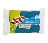 Scotch-Brite Delicate Éponge à Récurer en Cellulose non Rayante, 2 Pièces - Tampon à Récurer Très Absorbant Indiqué pour les Tâches de Nettoyage Quotidiennes, Bleu - Anti-rayures