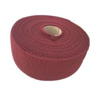 Scotch Brite Grain rouge en rouleau de 115 x 10 m pour ponçage professionnel et abrasif pour voiture, moto (grain gros, 1 rouleau)
