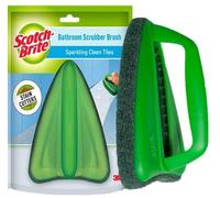 Scotch-Brite Lot de 2 brosses à récurer en fibre pour salle de bain Vert