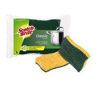 SCOTCH-BRITE Lot de 2 éponges grattantes efficacité longue durée - Vert