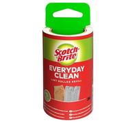 Scotch-Brite Recharge pour Rouleau Anti-Peluches, Brosse Adhésive - 56 Feuilles - Fonctionne Très Bien sur les Poils d'Animaux, les Vêtements, les Meubles et Plus Encore