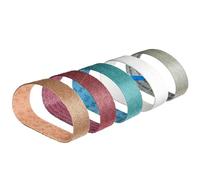 Scotch Brite SC-BL Lot de 5 bandes abrasives non tissées pour ponceuse à bande tubulaire tous les grains grossiers 30 x 533 mm