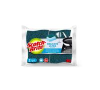 SCOTCH BRITE Tampons à récurer universels non abrasifs 3 couches Gris 2 tampons