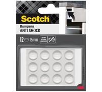 Scotch® Amortisseurs ronds adhésifs translucides - Ø 13 mm