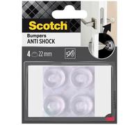 Scotch®Dôme amortisseur rond adhésif Translucide Ø 22 mm