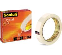 Scotch Crystal Ruban 12 mm x 33 m Transparent (Lot de 6)