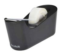 Scotch Dévidoir de ruban adhésif C18 Noir + 1 rouleau Magic 19 mm x 33 m