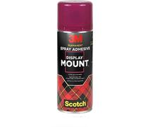 Scotch DisplayMount, Adhésif Aérosol, 400 ml, 1 Aérosol/Paquet - Adhésif Extrêmement Puissant Pour le Montage et le Collage Permanents