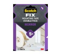 SCOTCH - Ruban adhésif - Double-face - Spécial miroir - 19 mm x 5 m - 5 kg