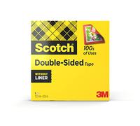 Scotch Ruban adhésif double-face transparent 12 mm x 32,9 m