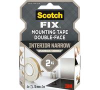 Scotch -Fix Ruban de montage pour panneaux de crédence 914139-1020SE-P, 10 mm x 2 m, 4 rouleaux/paquet