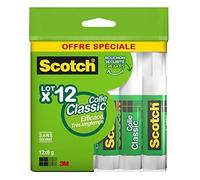 Scotch Lot de 12 Bâtons de Colle 8g - 6096S