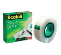 3M Ruban adhésif Magic 810, 19 mm x 10 m, invisible