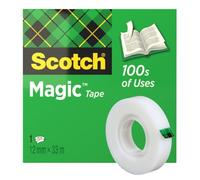 Scotch – Ruban adhésif Magic 810 – 12 mm x 33 m – Invisible