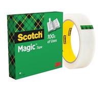 Scotch Ruban adhésif Magic 810 25 mm x 66 m invisible