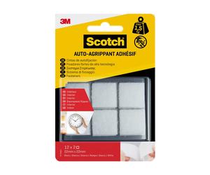 Scotch®Pastille Agrippante Adhésive Blanc 22mm x 22mm