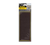 Scotch® Patin feutre bi-matière adhésif droit Gris/Blanc 215 x 80 mm