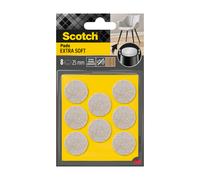 Scotch®Patin feutre laine adhésif Beige Ø 25 mm
