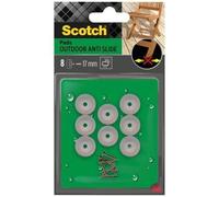 Scotch®Patin plastique amortisseur à visser Transparent Ø 17 mm